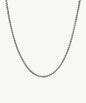 Round Box Chain Necklace